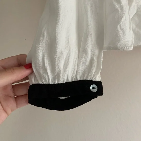 ZARA Trafaluc • NWT Peasant Blouse - Picture 6 of 6